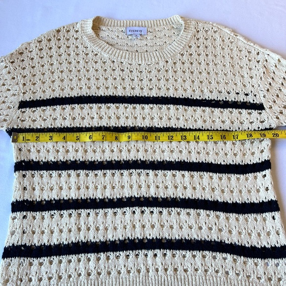 Everlane Eden 100% cotton Open Weave Sweater - Picture 4 of 9